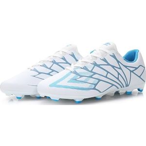 UMBRO Velocita Alchemist Club FG voetbalschoen heren wit/blauw, 10,5 UK - 45,5 EU - 11 US
