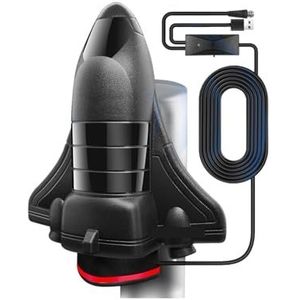 TV-antenne Met Bereik Van Meer Dan 3200 Mijl, Digitale Tv-antenne For Binnen En Buiten Signaalversterker, Draagbare HDTV-antennes Die 4K Ondersteunen Eenvoudig Brede Compatibiliteit(Red)