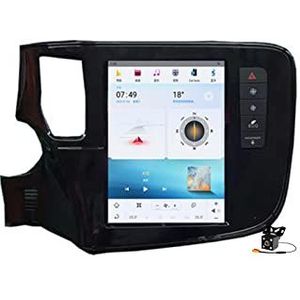 Android 14 Autoradioradio 10,4 Inch Touchscreen Media met WiFi 4G DSP Carplay voor M-itsubishi Outlander 2012-2021 GPS-navigatie,8core 4+64gb