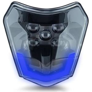 LED koplamp Motorfiets Koplamp Voor EXC Voor SXF Voor XCW Voor MX 2024 Koplamp Koplamp Licht Supermoto Dirt Bike Enduro Motocross led-motorlamp(14-23 LED 5 Blue)