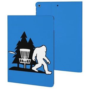 Bigfoot Disc Golf Tree Case Compatibel Voor ipad 2019/2020/2021 (10.2 inch) Slanke Case Cover Beschermende Tablet Cases Stand Cover