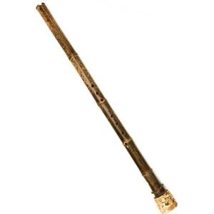 Bamboefluit G-sleutel bruine verticale bamboefluit Chinees traditioneel handgemaakt muziekinstrument