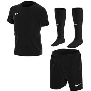 Nike Uniseks-Kind Voetbalset Lk Nk Df Park20 Kit Set K, Zwart/Zwart/Wit., CD2244-010, XS