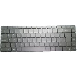 Toetsenbord voor MEDION voor AKOYA S4401 S4403 MD61689 MD61325 MD61674 S14406 S14402 MD63520 MD60031 S14401 MD61675 Spaans SP Grijs(S14401 Spanish)
