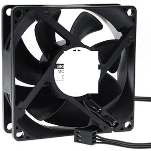 Voor SXDOOL 80mm DC 12V waterdichte IP68 koelventilator, 80X80X25mm hoge snelheid CFM 3600RPM, voor computerbehuizingen en pc-koelers
