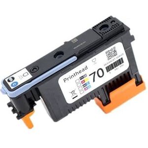 Compatibele 70 printkop vervangende printkop for C9404A C9405A C9406A C9407A Designjet Z2100 Z5200 Z3100 Z3200(1PCS MBK and Cyan)