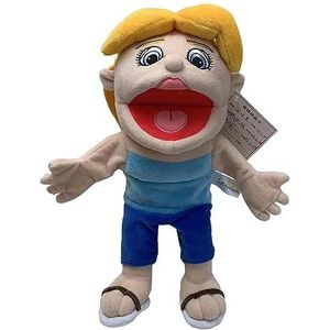 Jeffy's Mom/Dad/Classmates Puppet SML Toys | 17"" Soft Hand Puppets Plush Toys | Silly Ventriloquist Stuffed Doll Hand Puppet Toy for Kids Role-Play, Preschool, Storytelling