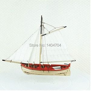 For:Modelschip Model Kit Schaal 1/50 Bootmodel Mini Zeilboot Houten Legpuzzel Beste Cadeaus Voor Vrienden En Familie