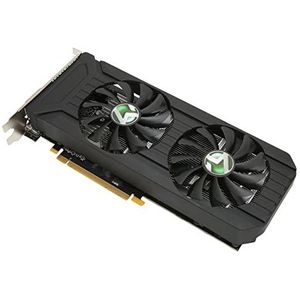 LBEC GDDR5 Grafische Kaart, 192bit Dual Fans Videokaart Goede Stabiliteit voor Desktop Computer GTX 1060 6GB