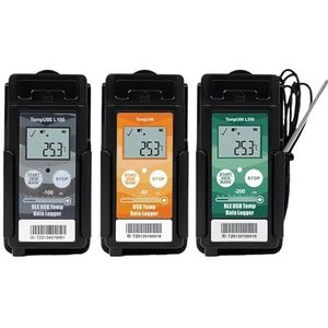 TempU06 Datalogger TempU06 Temperatuurgegevensrecorder, PDF-rapport, extreem lage temperatuurmonitor voor koelketting (TempU06)