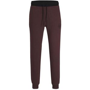 JACK & JONES Heren joggingbroek regular fit joggingbroek, Port Royale/Melange Blocked, M