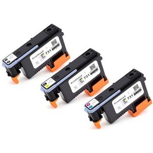 731 Printkop for D-esignJet T1700 T1700dr T1708 Plotter P2V27A 731 Printkop(1 SET(3 PCS))