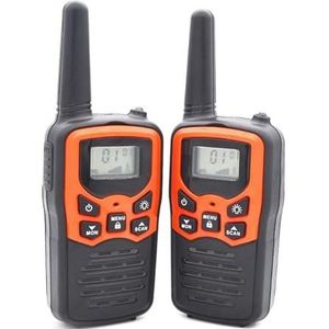 Walkie-talkies For Volwassenen Langeafstandsradio's Bereik Tot 8 Km In Open Veld 22-kanaals FRS/GMRS Heldere Spraakoverdracht(2PCS)