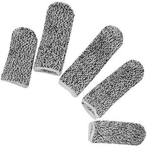 Vingerbedjes, 20 STKS Katoen Vinger Snijbestendige Protector Vinger Mouw Handschoen Life Extender