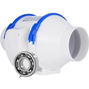 Ventilatieventilator, Stille Inline Kanaalventilator Afzuigventilatie Uitlaat Luchtafzuigkapventilator For Badkamer Toilet Keuken Krachtige luchtstroom (Size : GF300-125A (5inch), Color : 220-240)