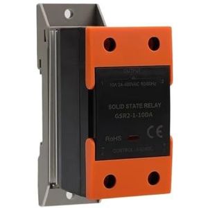 Solid State Relay with Radiator 10DA 25DA 40DA DC Control AC Single Phase Din Rail Mount(AC to AC,120A)
