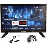 Smart TV - 19 inch - Full HD - Android - 12 V en 230 V - DVB-S2/C/T2/T voor Camper en Boten