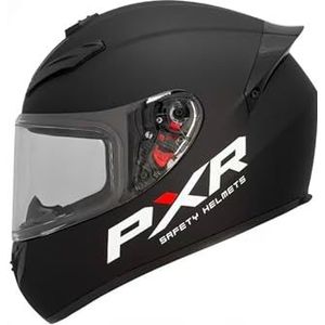 Full Face Motorhelm met Dubbele Achtervleugels DOT Gecertificeerd - Lichtgewicht en Duurzame Volwassen Motorfiets Straat Fietshelm (Gele lijnen, M)(Sub Black,X-Large)