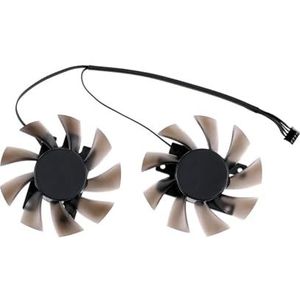 2 stuks/set CF-12815S 4P koelventilatorvervanging voor Inno3D voor GeForce GTX 1660 Ti RTX 2060 voor Ggraphics videokaart GPU-koeler