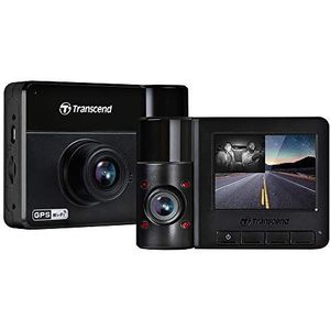 Transcend DrivePro 550B Dashcam met GPS kijkhoek horizontaal max.=150° 12 V, 24V WLAN, accu, binnen TS-DP550B-64G