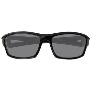 Isotoner Heren zonnebril sport rubber afwerking, Zwart, Small