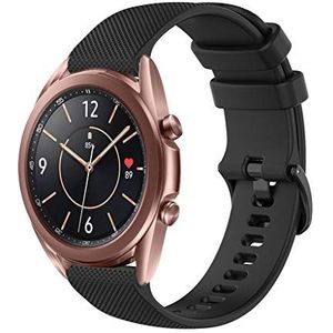 20mm Sport Rubber Band voor Samsung Galaxy Horloge 3 41mm, Siliconen Strap Armband voor Galaxy Watch 42mm, Horloge Actieve 2/1 Vervanging Polsriem met Kleur Gesp