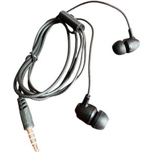 MHADBKH In-Ear Oortelefoons Corded Stereoed Headsets met Microfoon 3.5mm en Lawaai Isolatie Snoer Oordopjes
