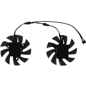 2 stuks/set DIY T128015SU GA82O2H, GPU-koeler voor videokaartkoeling voor KUROUTOSHIKOU GTX 1070 OC, kort voor GF-GTX1070-E8GB