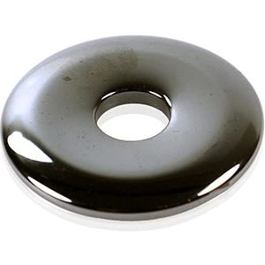 Lebensquelle Plus Hematiet donut | Ø 40 mm edelsteen hanger, Halfedelsteen
