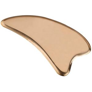 Hart Vorm Messing Gua Sha Massager Facial Tool Schrapen Massage Instrument