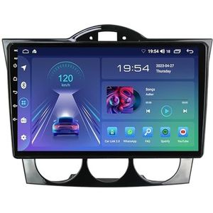 Android 12 Autoradio Voor Mazda RX8 2008-2021 9 Inch Touchscreen Met GPS Navigatie Ondersteunt Draadloze Carplay Android Auto/HiFi/WiFi/GPS/RDS/DSP/Stuurwielbediening + Achteruitrijcamera(