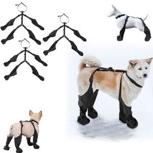 Suspender Boots For Dogs,Dog Suspender Boots,Dog Boot Suspenders,Dog Boots With Suspenders,Dog Snow Boot Leggings,Dirty-Proof Dog Outdoor Walking Running Hiking Suspender Boots