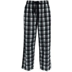 Fruit of the Loom Mannen Geweven Slaap Pyjama Pant Bottom - zwart - M