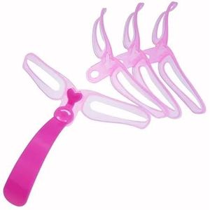 Htppzjr Wenkbrauwstencil Kit - 8 Stijlen - Herbruikbaar & Wasbaar - Geschikt voor 98% - Roze