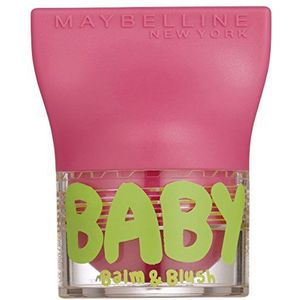 Maybelline Babylips Balm & Blush - 02 Flirty Pink - Roze - lipbalm & Blush in één