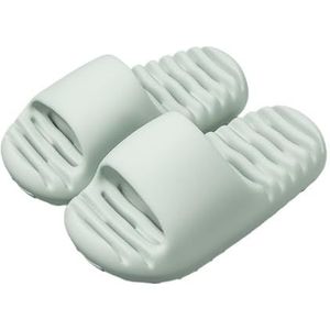 Sandalen, Zomer Binnenhuis Badkamer Sandalen Pantoffels Dames Slippers voor dames(Green,41 EU)