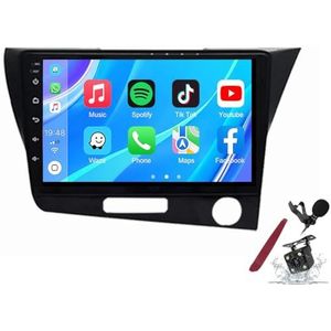 Android 14 Autoradio Sat Navi voor H-onda CR-Z LHD/RHD (2010-2016) 9 Inch Touchscreen Multimedia Speler met Draadloze Carplay GPS Navigatie FM RDS Bluetooth 5G-WiFi SWC DSP,M120s