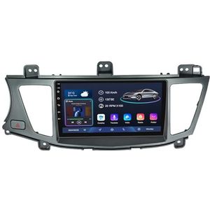 Android 14 9 Inch Touchscreen Autoradio 2 Din voor KIA K7 cadenza 2011-2012 met CarPlay & Android Auto Stuurbediening GPS Navigatie AHD Backup Camera Bluetooth (YS40 (6+128G))