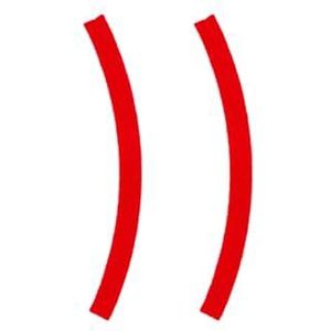 Reflecterende bandsticker Veiligheidssticker Kleur loopfiets Reflecterende sticker Wielsticker Fietsaccessoires (Color : Red)