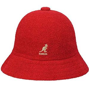 Kangol Hoofddeksels Bermuda Casual Bucket Hat, Rood (Scarlet), XL