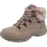 Skechers Trego Falls Finest Enkellaars voor dames, Taupe Suede Nylon, 38 EU