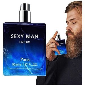 Feromoon Keulen Parfum, Pure Essentiële Olie van Keulen, 50 ml draagbare feromonenspray op parfum, unisex reisklare feromoonolie met moeiteloze spraytoepassing voor mannen Voihamy