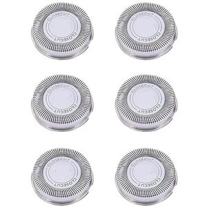 Verpakking met 6 reservekoppen, compatibel met Philips Series 3000, 2000, 1000 en S738