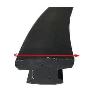 1/2/3,0 m T-vormige voegvuller, afdichtstrip van siliconenrubber voor deuren, ramen en glas, T-type slootvoeg, antibotsingskitstrip - T-33 11x5mm - 2M