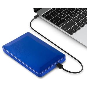 2,5 inch draagbare externe harde schijf 2 tb / 1 tb / 500 GB/120 GB, USB 3.0 HD back-upopslag, geschikt voor pc, desktop, laptop, venster, Macbook, Xbox One, Ps4 (500 GB, blauw)
