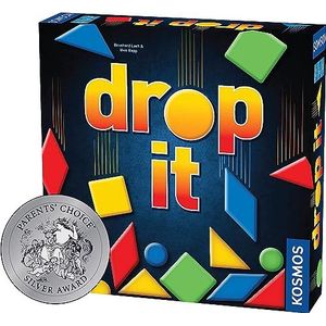 Thames & Kosmos, 692834, Drop It, The mind-boggling Game for all the Family, Family Strategy Board Game, 2 Players,Ages 8+