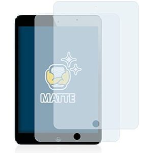BROTECT 2x Antireflecterende Beschermfolie voor Apple iPad Mini/Mini 2 Anti-Glare Screen Protector, Mat, Ontspiegelend