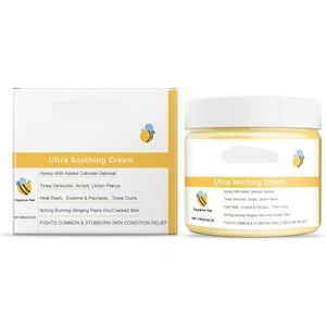 Honing Huidherstellende Crème - Hydraterend En Verzachtend For Een Droge, Jeukende, Geïrriteerde Huid, Verlichting Van Eczeem(3PCs)