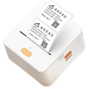 Thermisch Printer P1 Mini Zelfklevende Draagbare Thermische Labelprinter For Zakelijk Thuiskantoor Draadloze Inktloze Logo-stickerprinter Duidelijk Snel