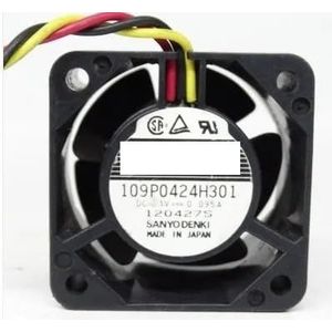 CPU-koelventilator voor Sanyo 109P0424H301 24V 0,095A 4cm 3-draads koelventilator 4028 40 * 40 * 28mm radiator(Red)
